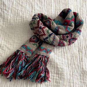 Aritzia Wool Blend Knit Scarf